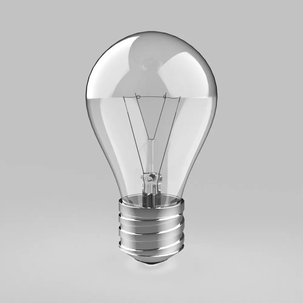 Light Bulb 3D model_0