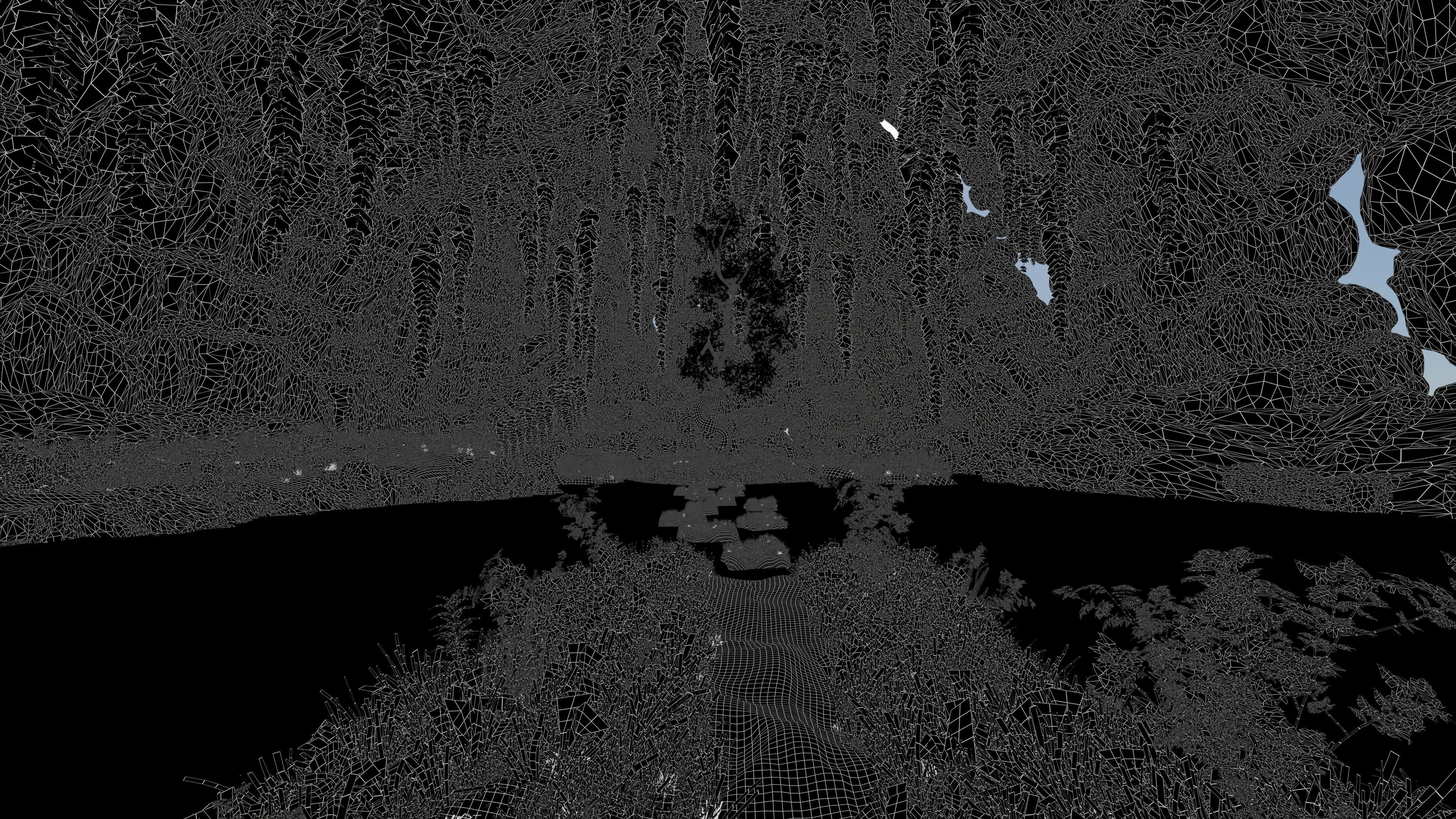 Sacred Tree Scene 3D model_11