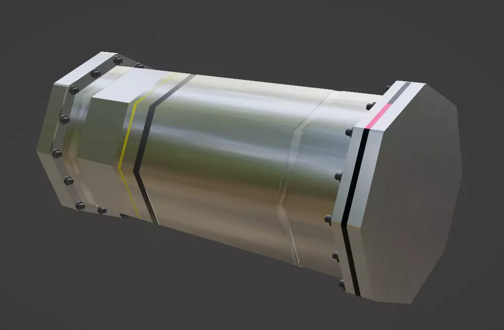 Pipe Sci-Fi 3D model