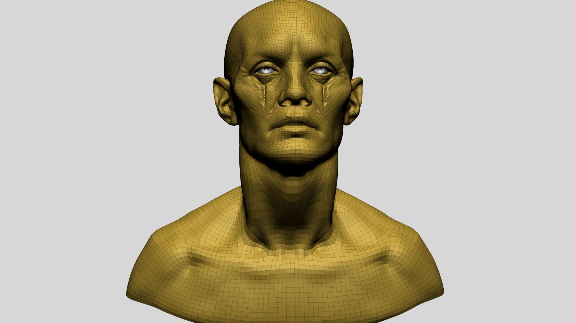 Creature Head F 3D model_13