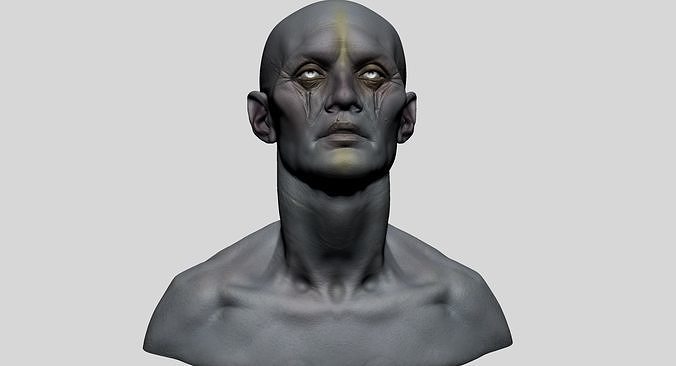 Creature Head F 3D model