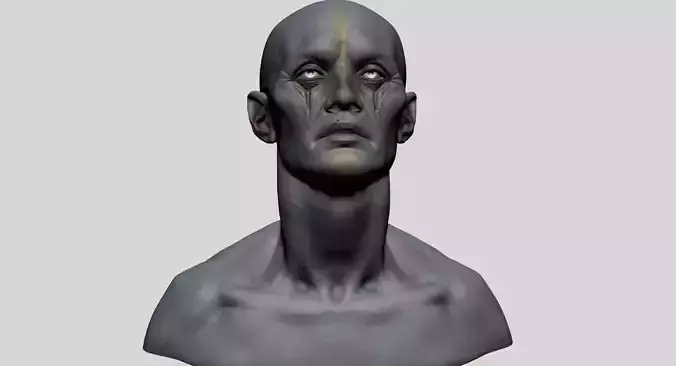 Creature Head F 3D model