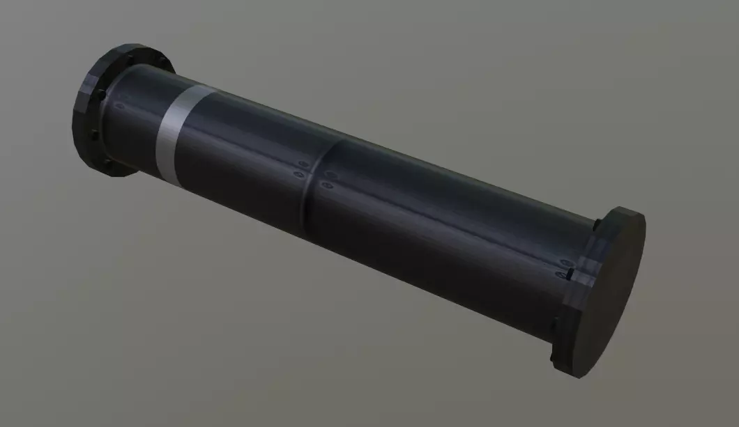 Pipe Sci-Fi 3D model_0