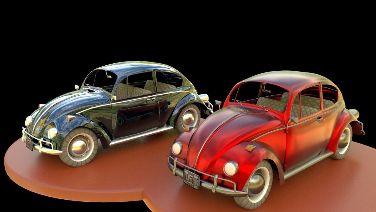 Vehicles pack Low-poly 3D model_11