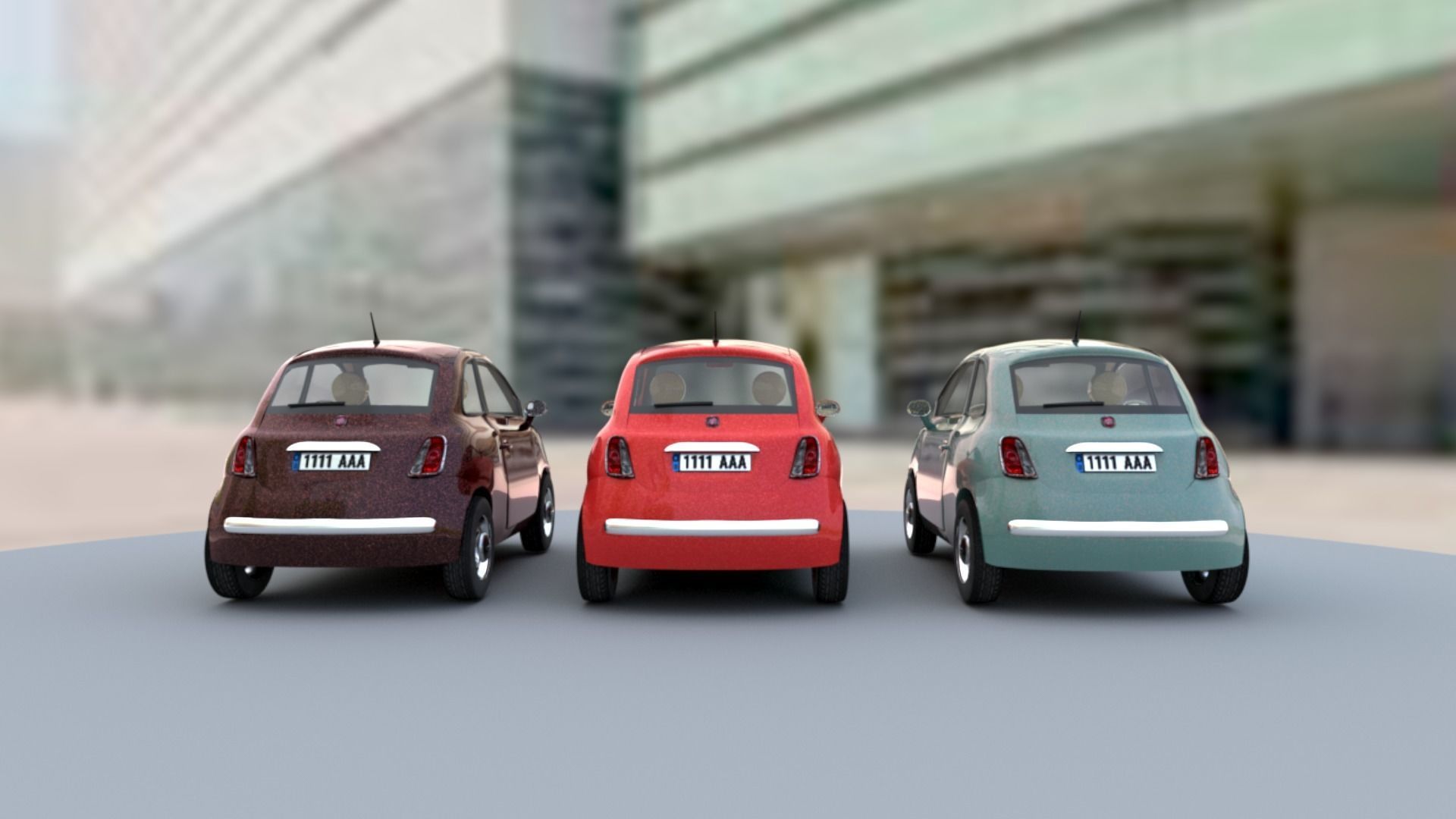 Vehicles pack Low-poly 3D model_18