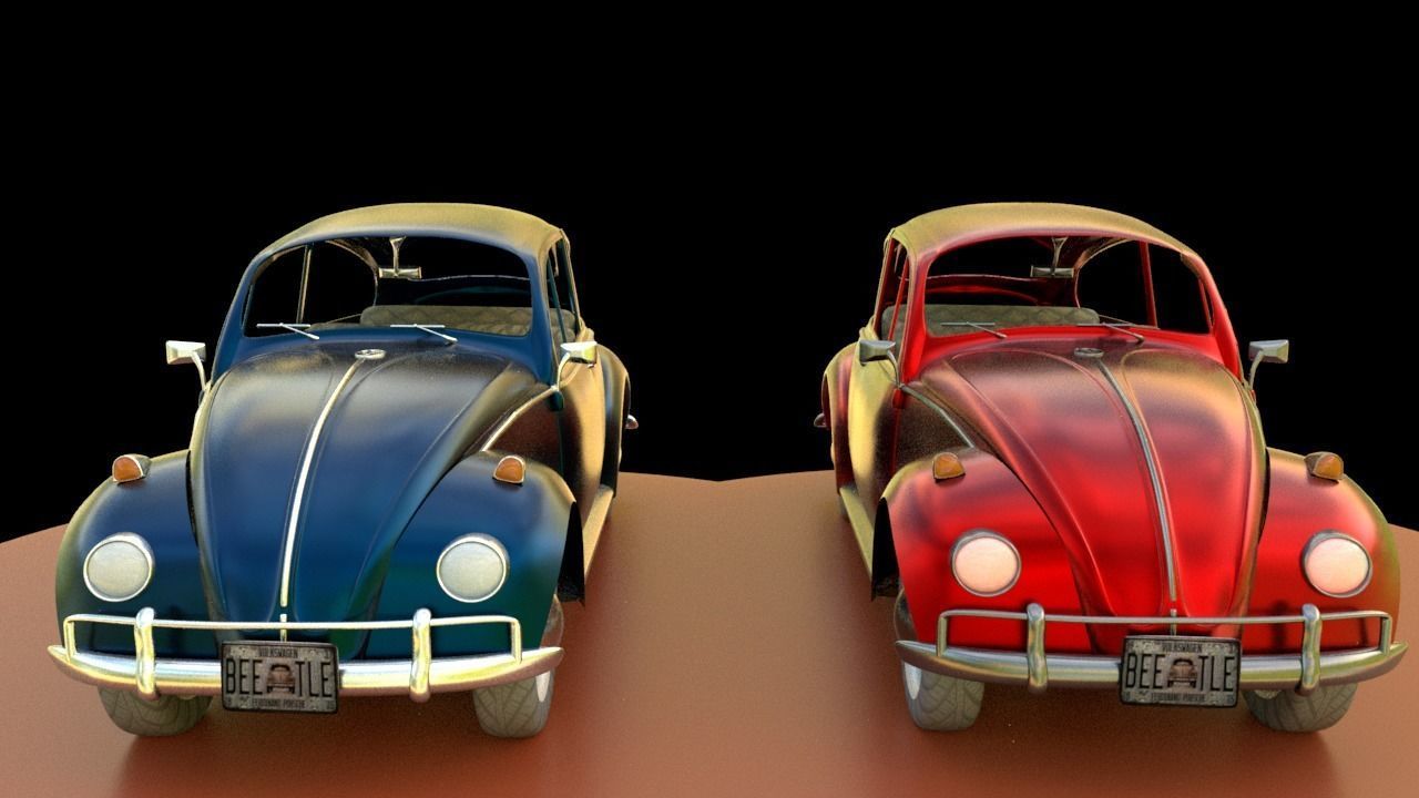 Vehicles pack Low-poly 3D model_12