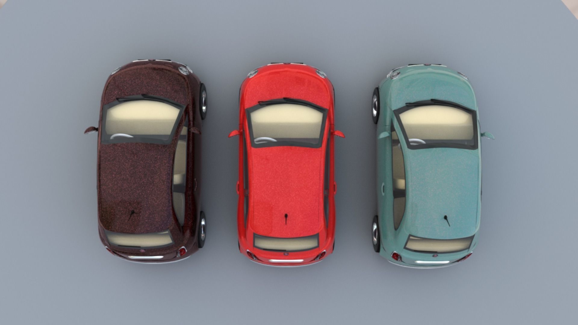 Vehicles pack Low-poly 3D model_19