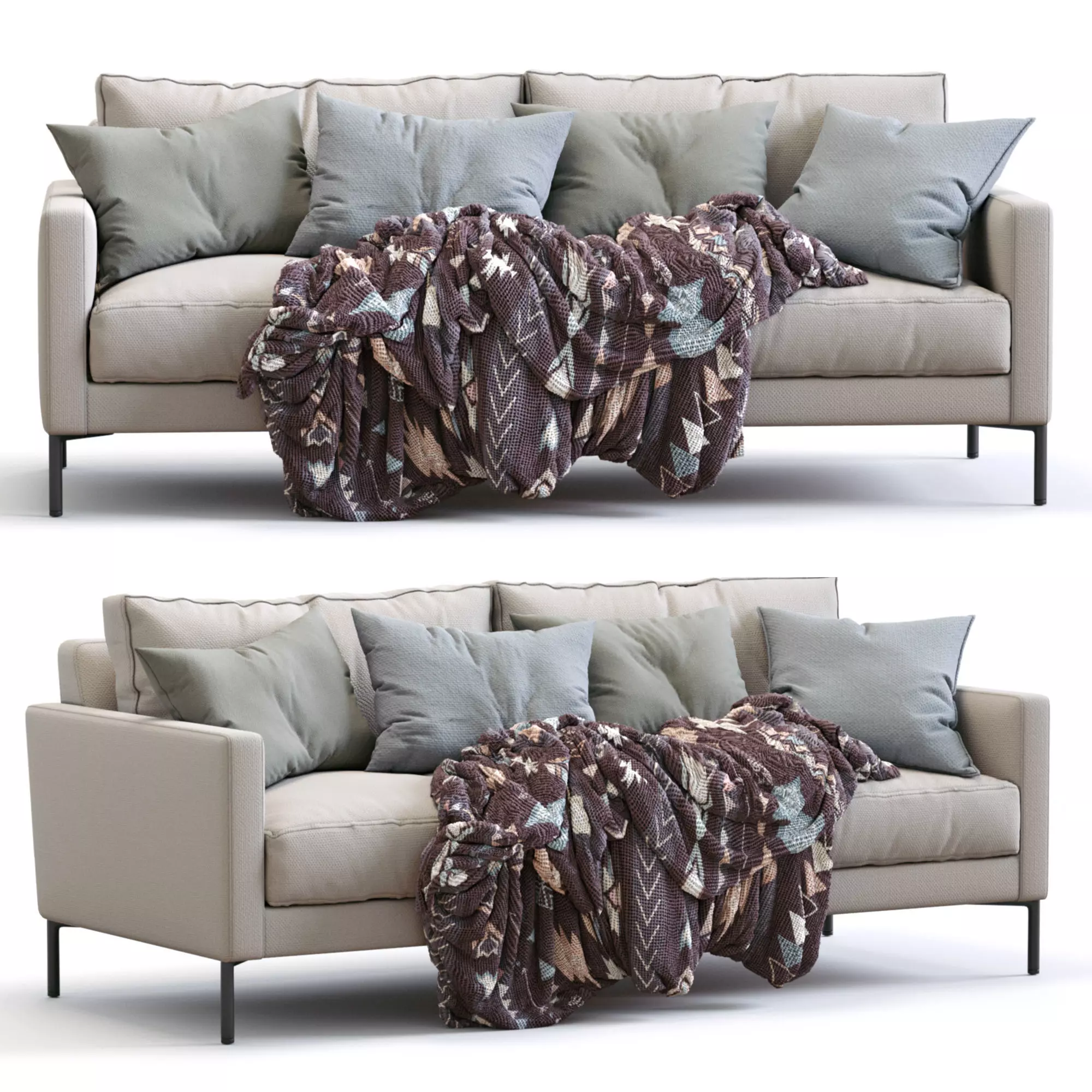 Interface Sofa LUCA 3D model