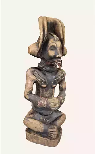Seated African Sculpture