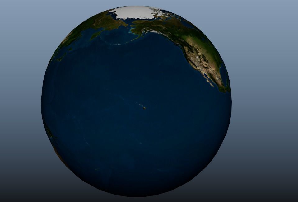 planet earth 3D model_8