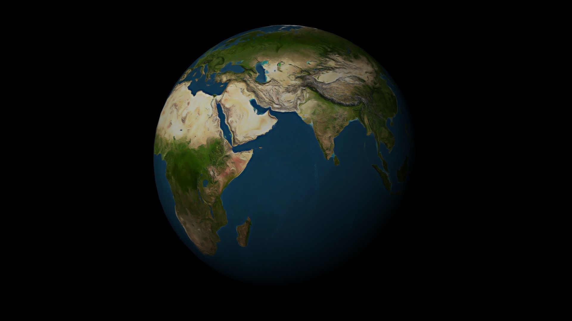 planet earth 3D model_3