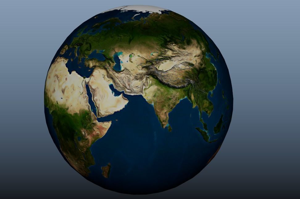 planet earth 3D model_16