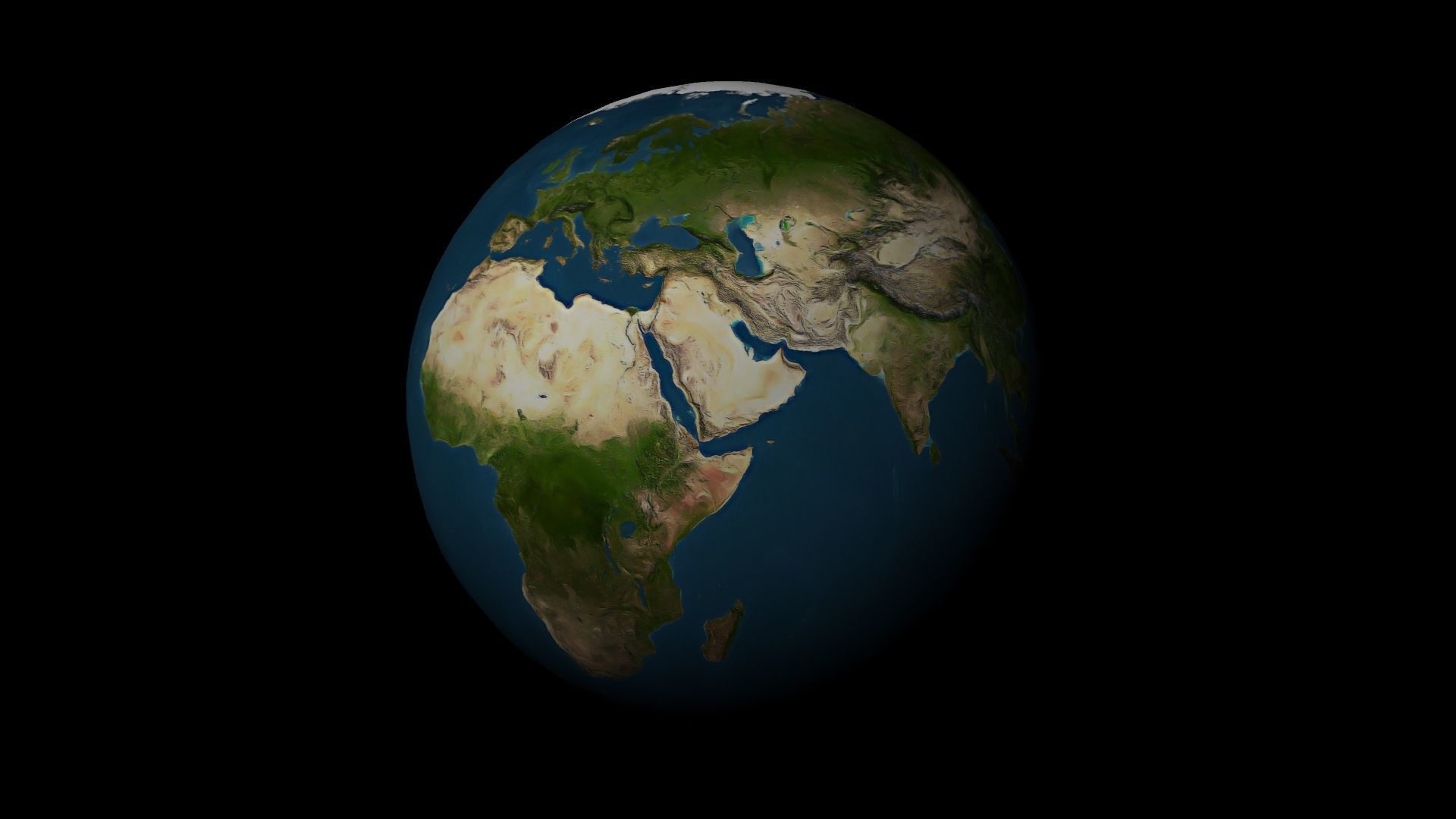 planet earth 3D model_2