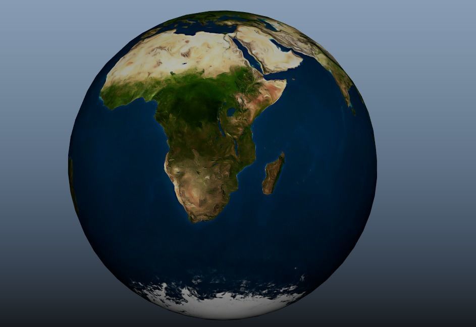 planet earth 3D model_12