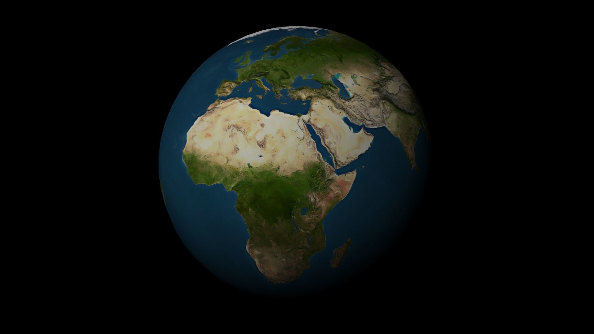 planet earth 3D model_6