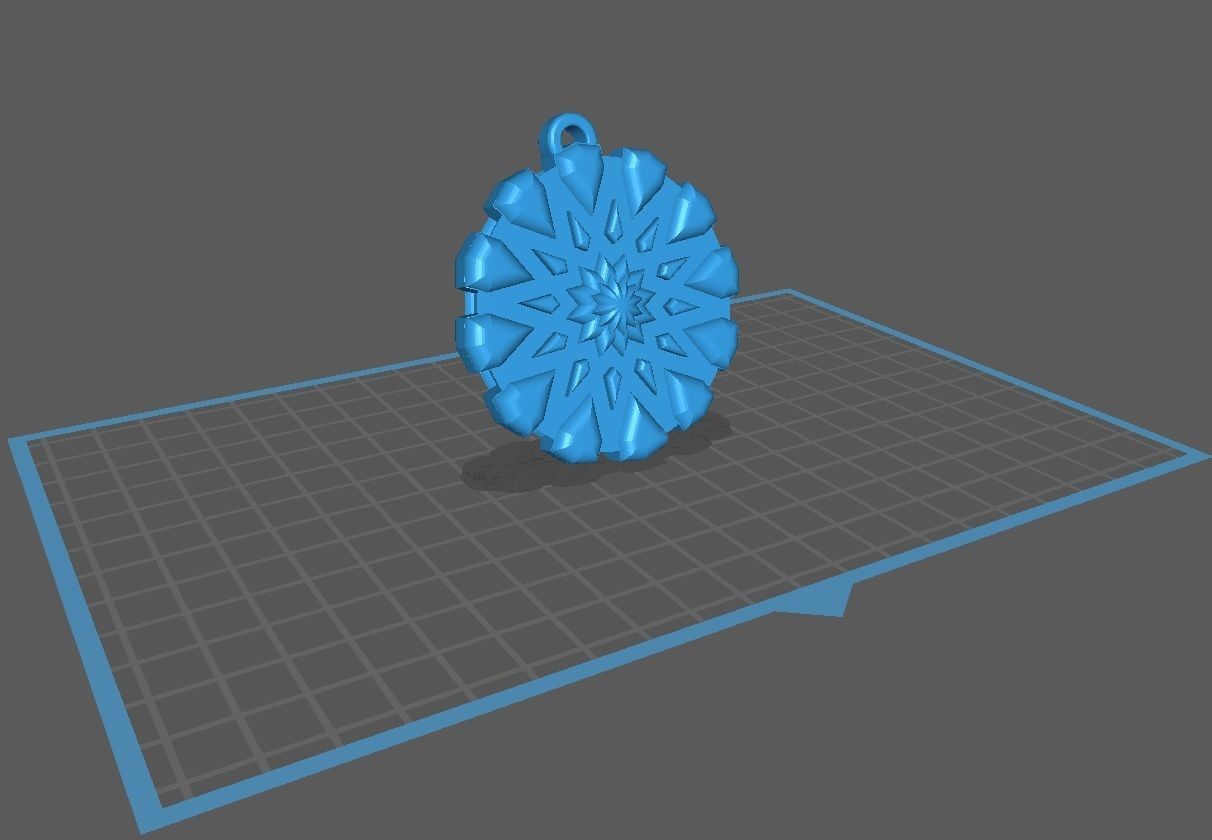 HM Shield Keychain 001 3D Printing  Model 3D print model_10