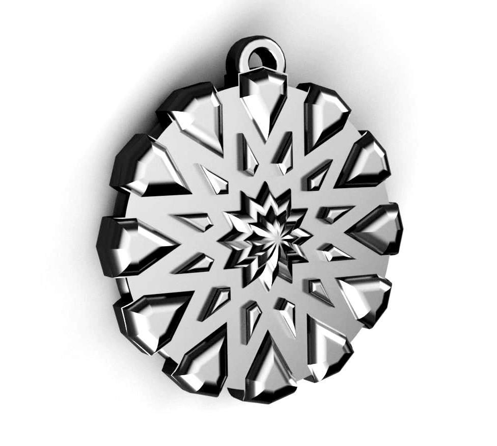 HM Shield Keychain 001 3D Printing  Model 3D print model_9