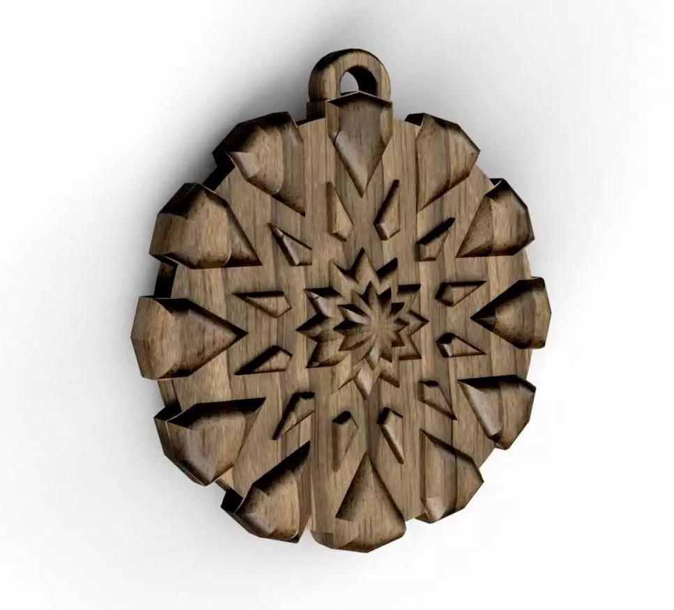 HM Shield Keychain 001 3D Printing  Model 3D print model_0