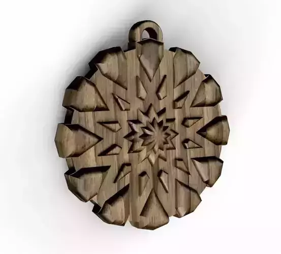 HM Shield Keychain 001 3D Printing  Model 3D print model