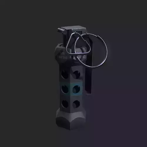 Flashbang Grenade 3D model