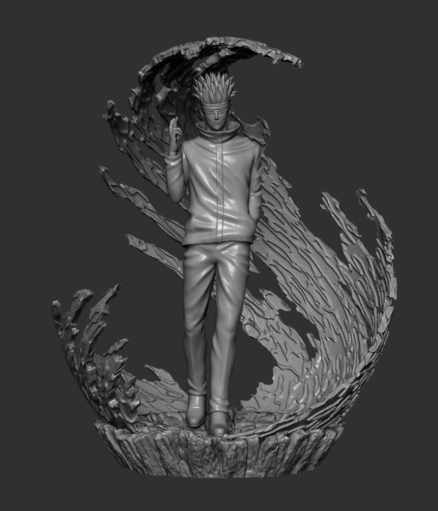 Satoru Gojo - Jujutsu Kaisen for 3d print model 3D print model_6