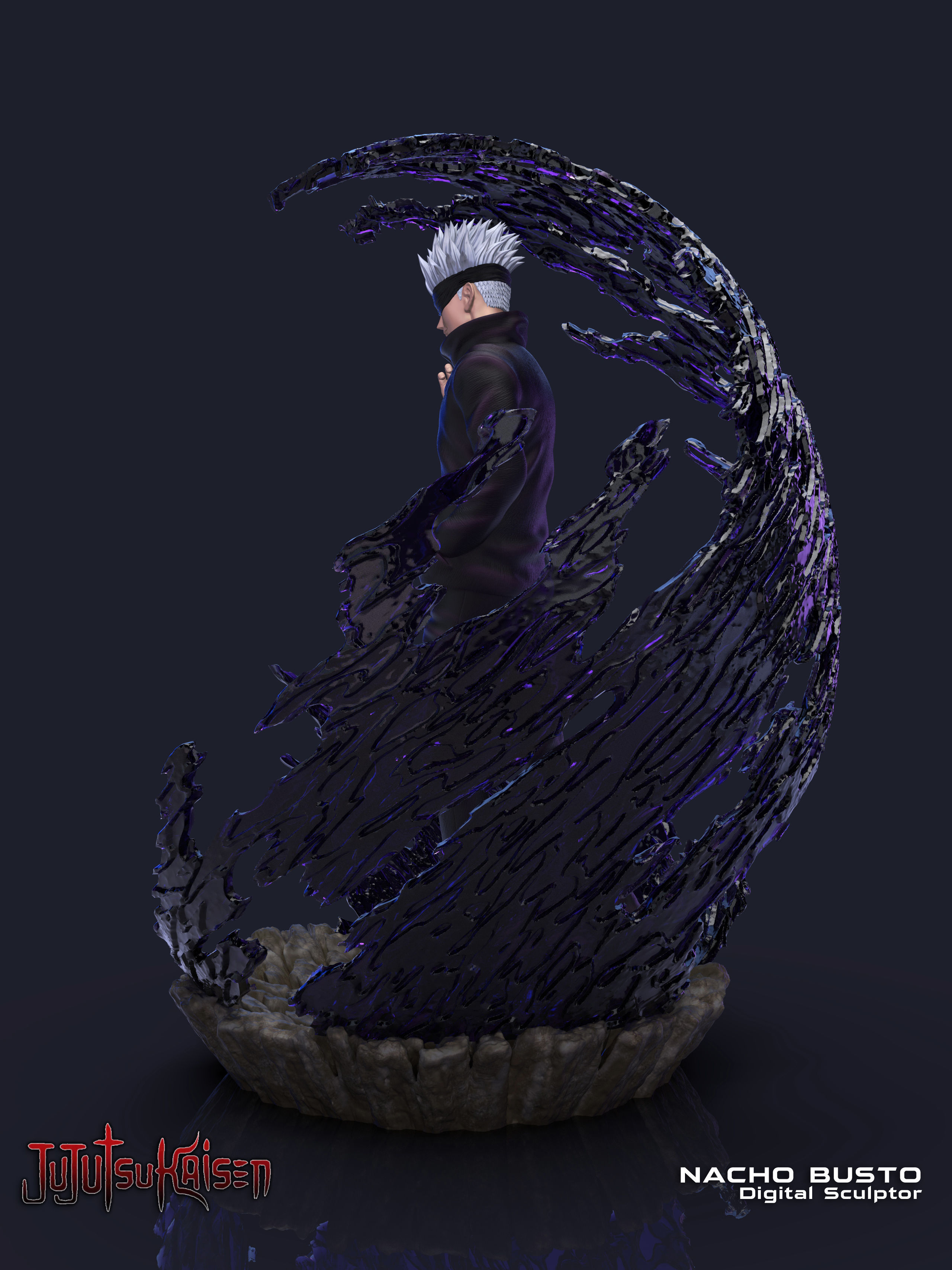 Satoru Gojo - Jujutsu Kaisen for 3d print model 3D print model_3