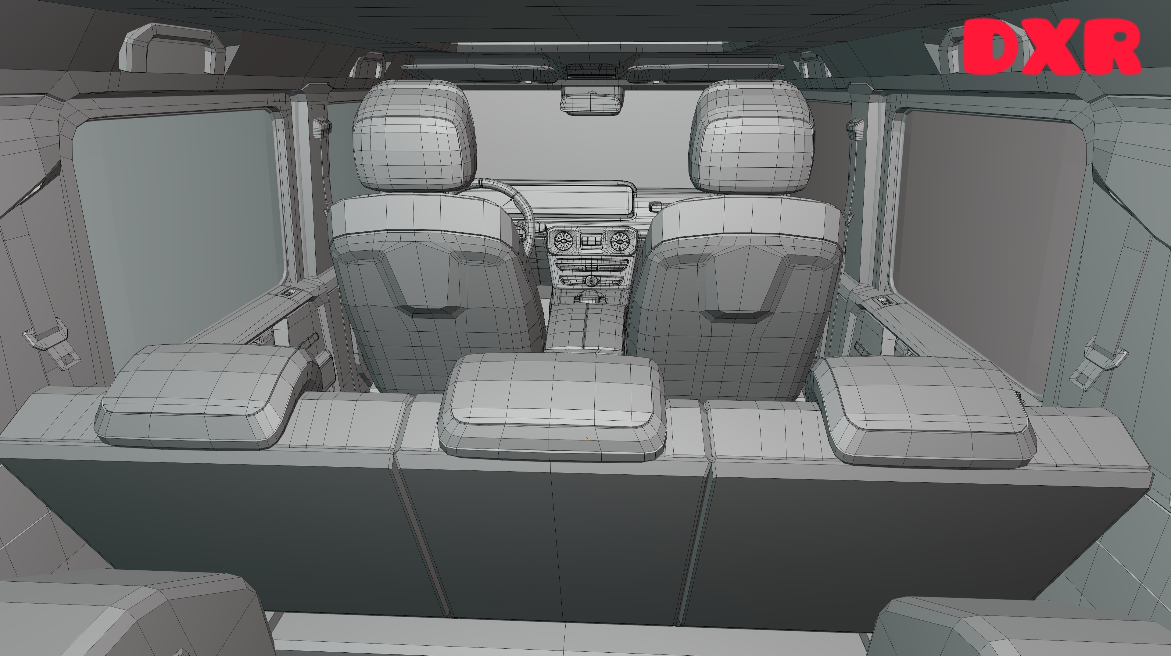 G Wagon Brabus Game Ready 3D Model Low-poly 3D model_20