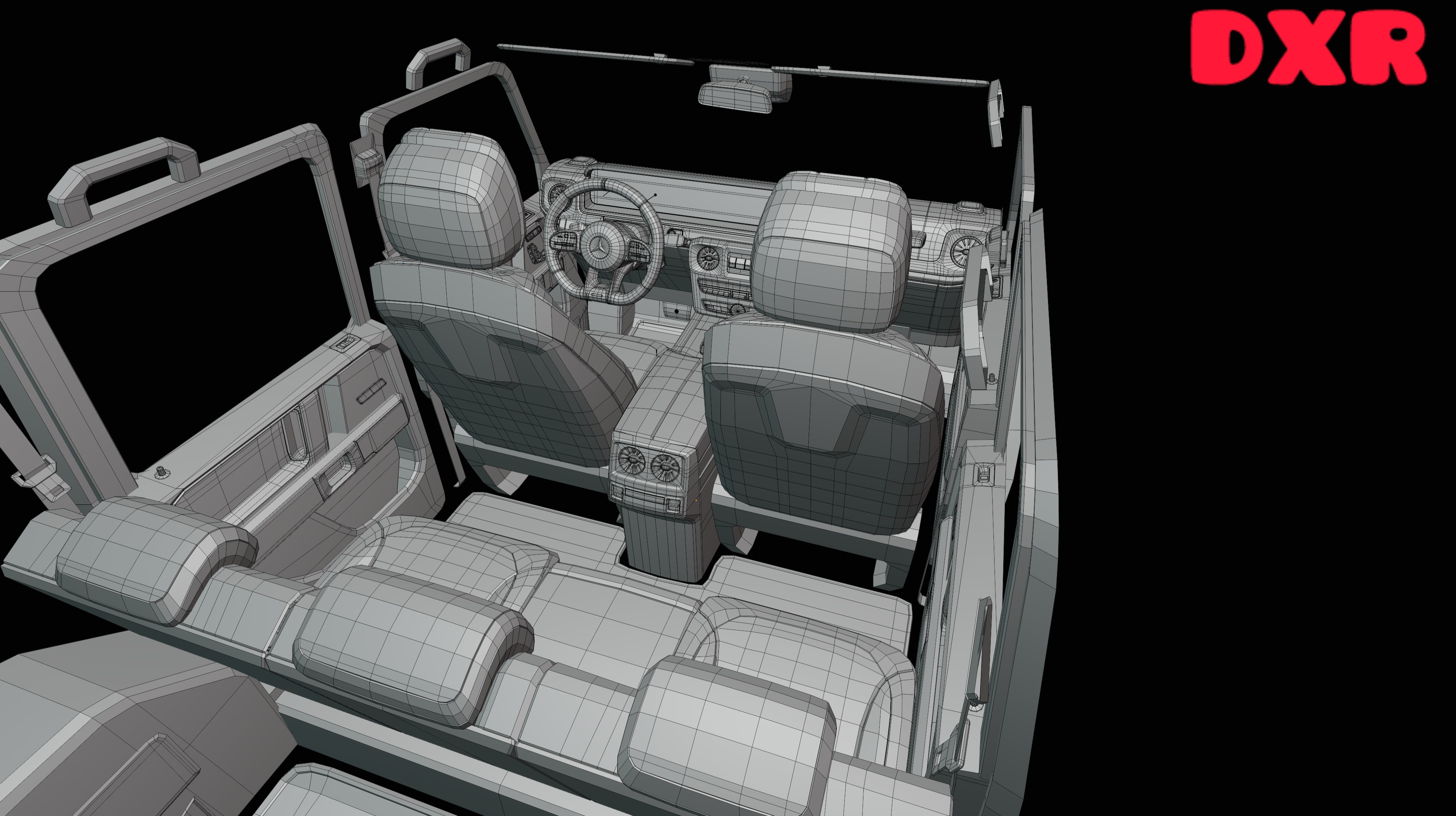 G Wagon Brabus Game Ready 3D Model Low-poly 3D model_13