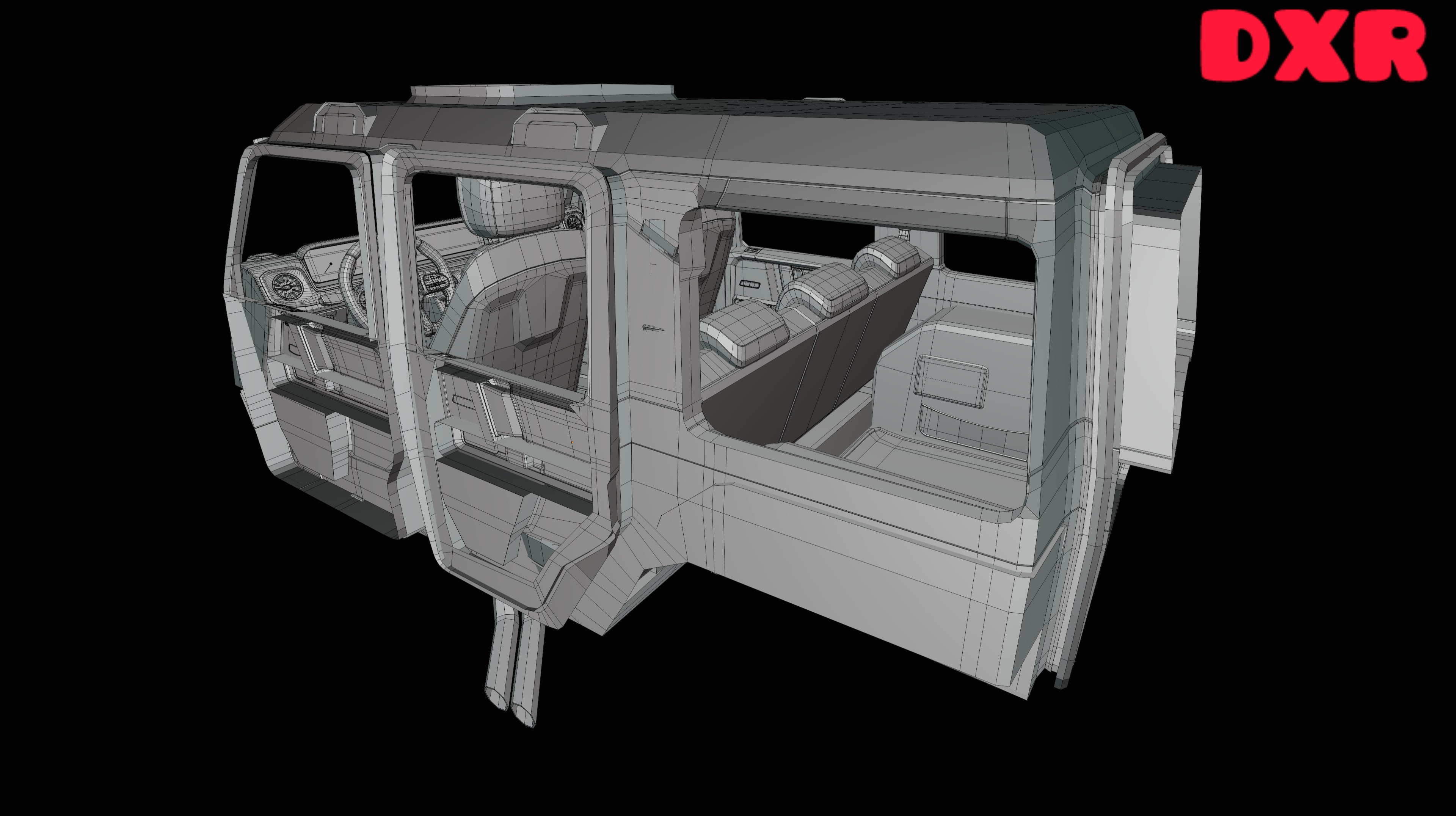 G Wagon Brabus Game Ready 3D Model Low-poly 3D model_19