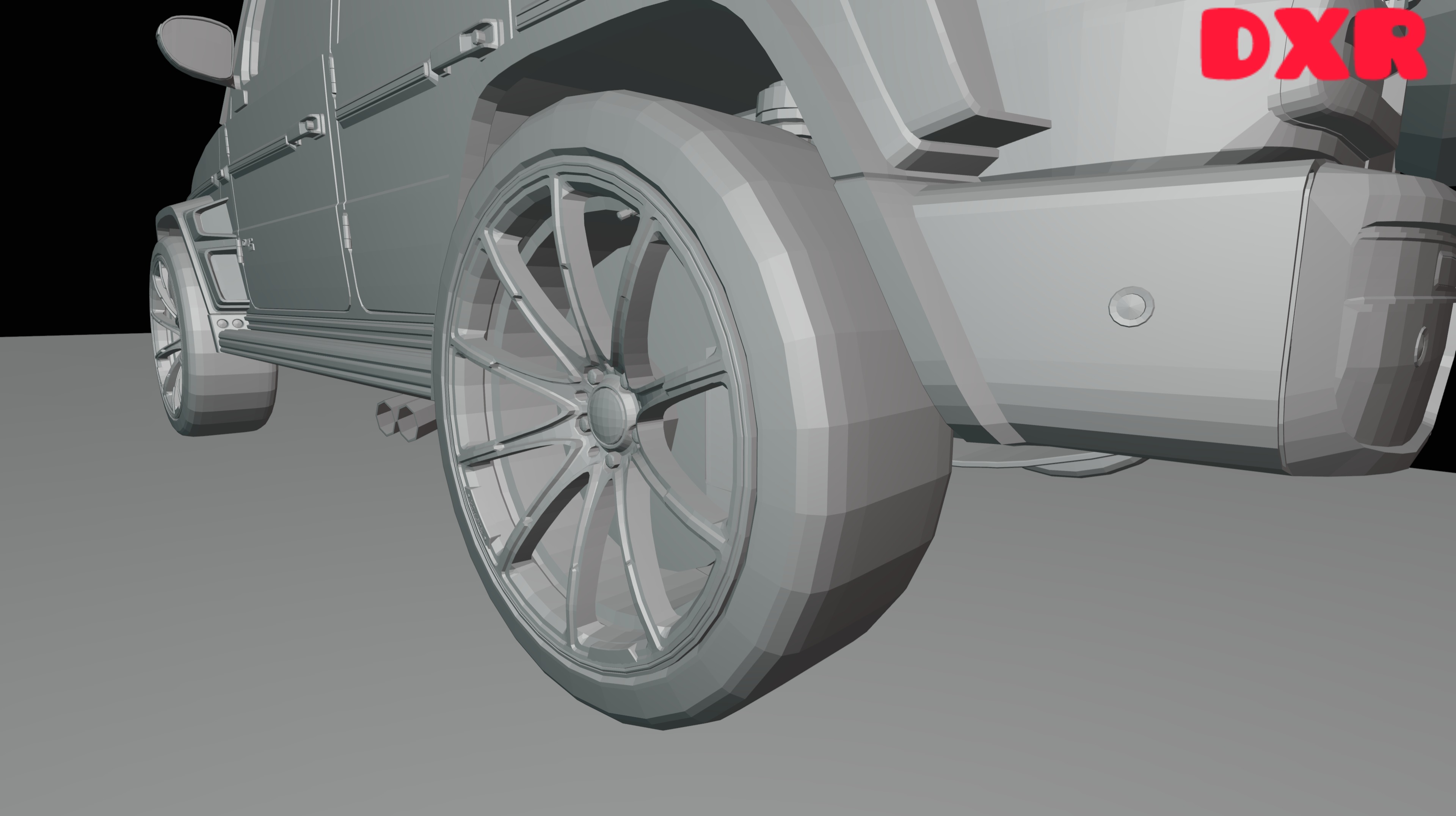 G Wagon Brabus Game Ready 3D Model Low-poly 3D model_11