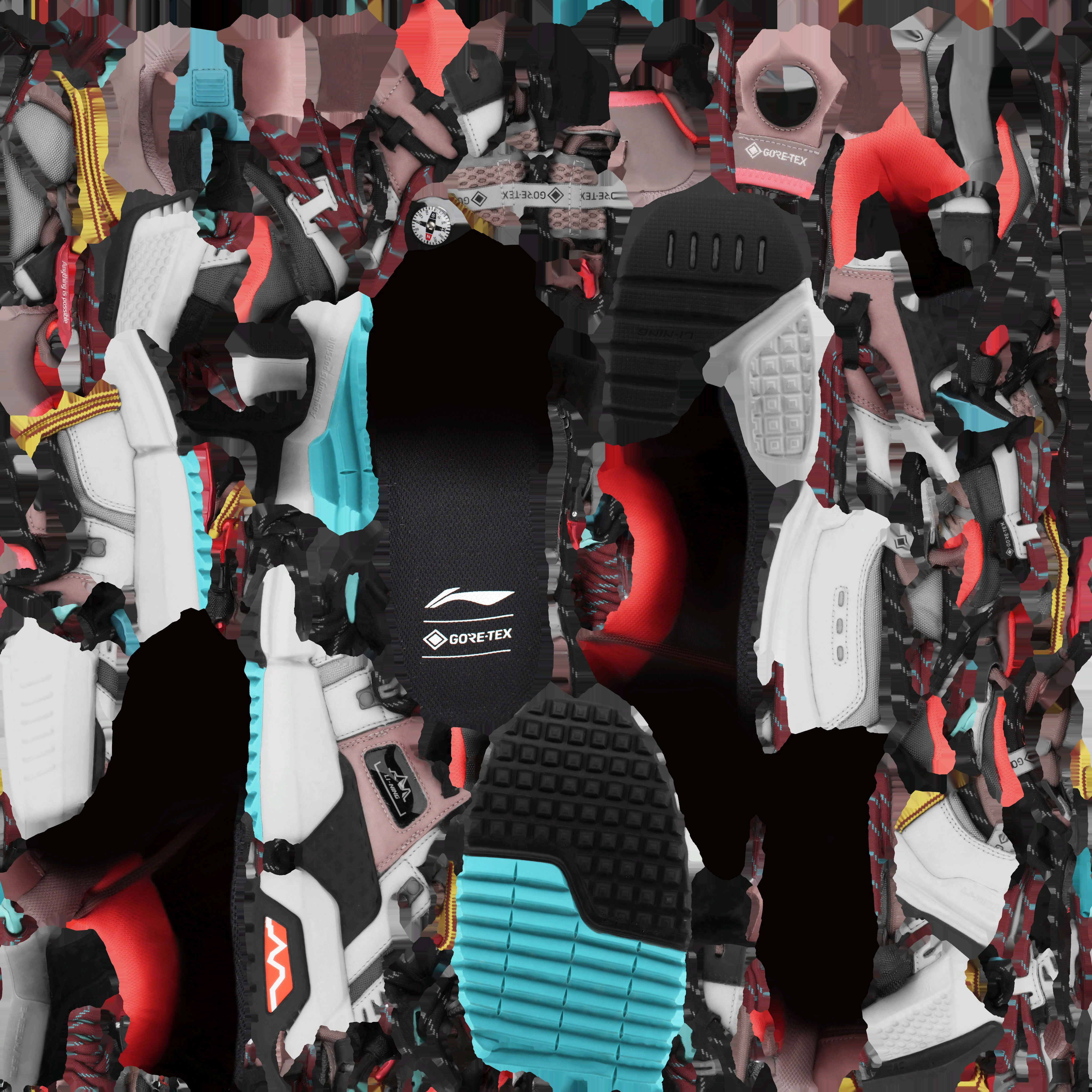 Cyberpunk fashion sneaker scifi future shoes footwear 3D model_12