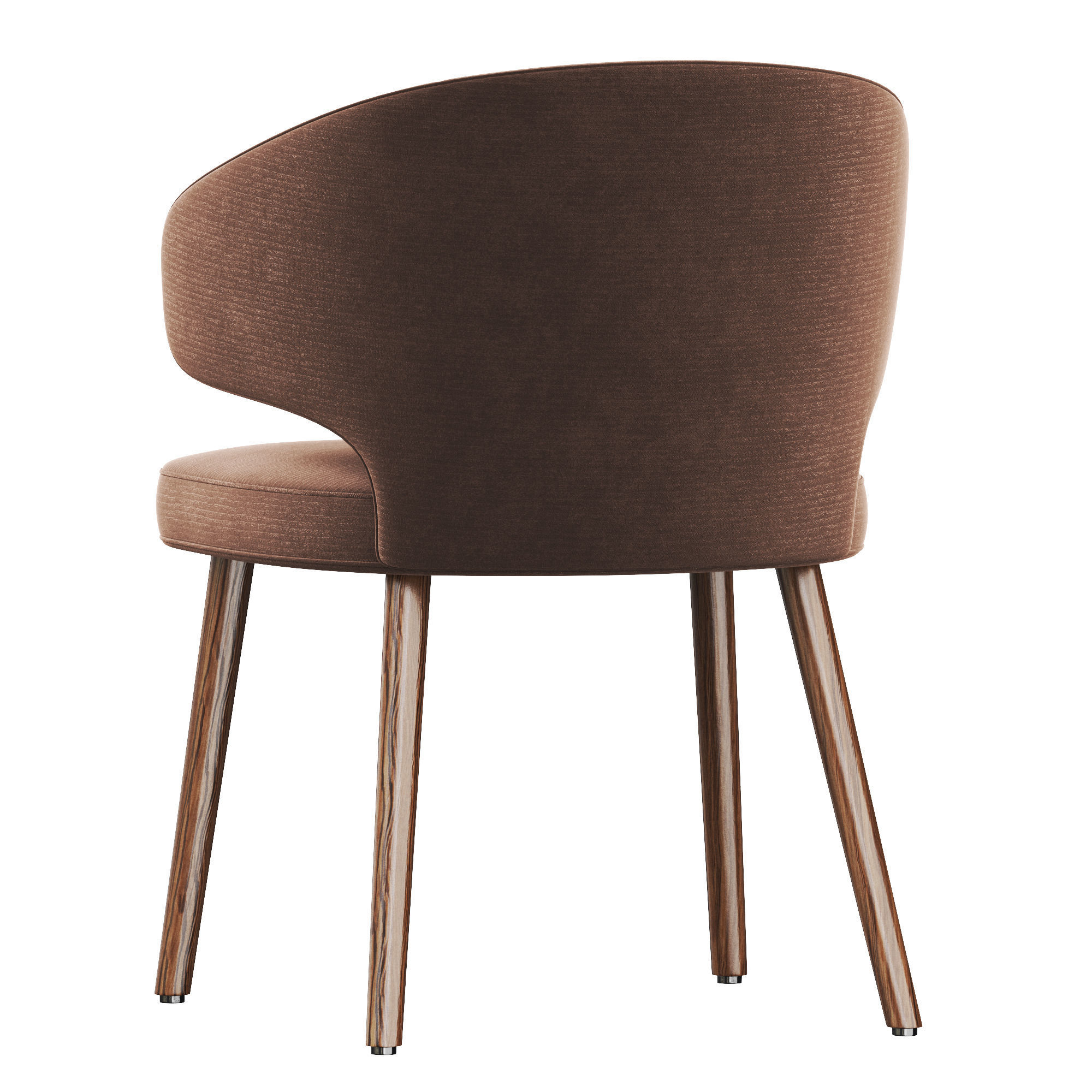 Modern dining chair 3D model_2