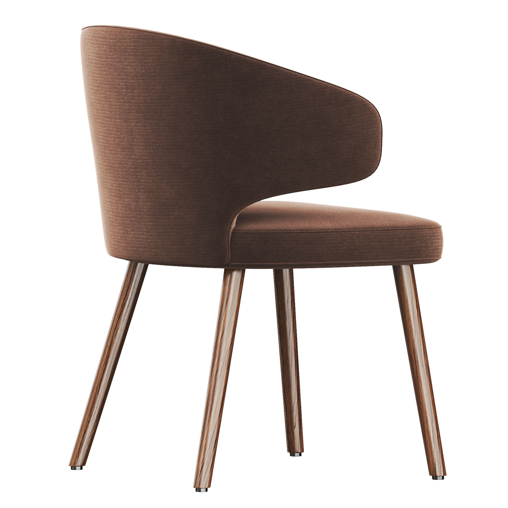 Modern dining chair 3D model_1