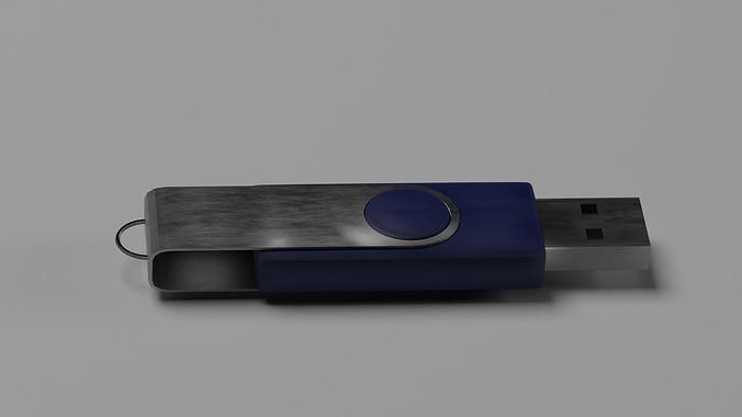 The Flashdrive usb flash drive Free 3D model