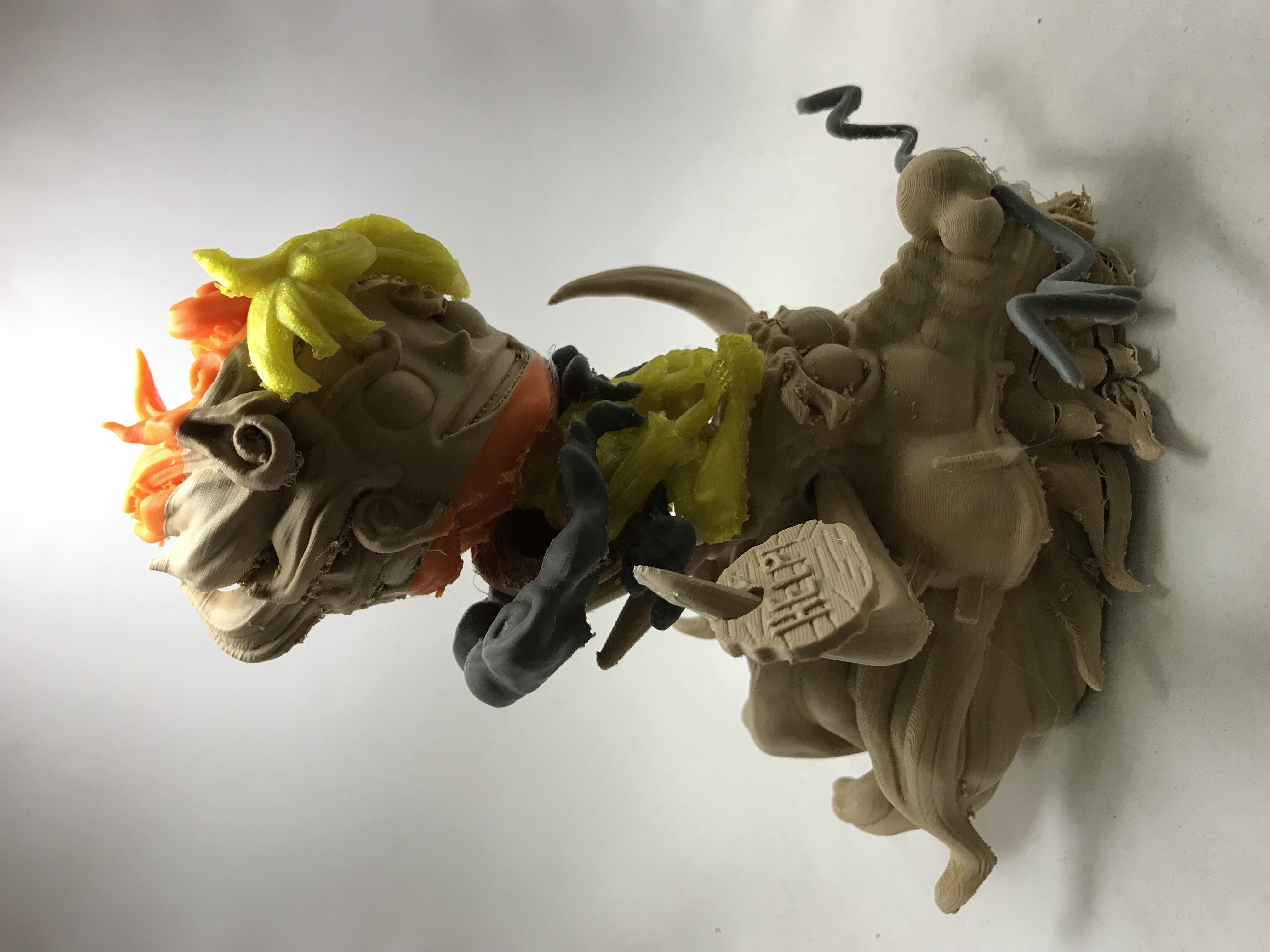 Chibi Luffy Nika 3D print model_47