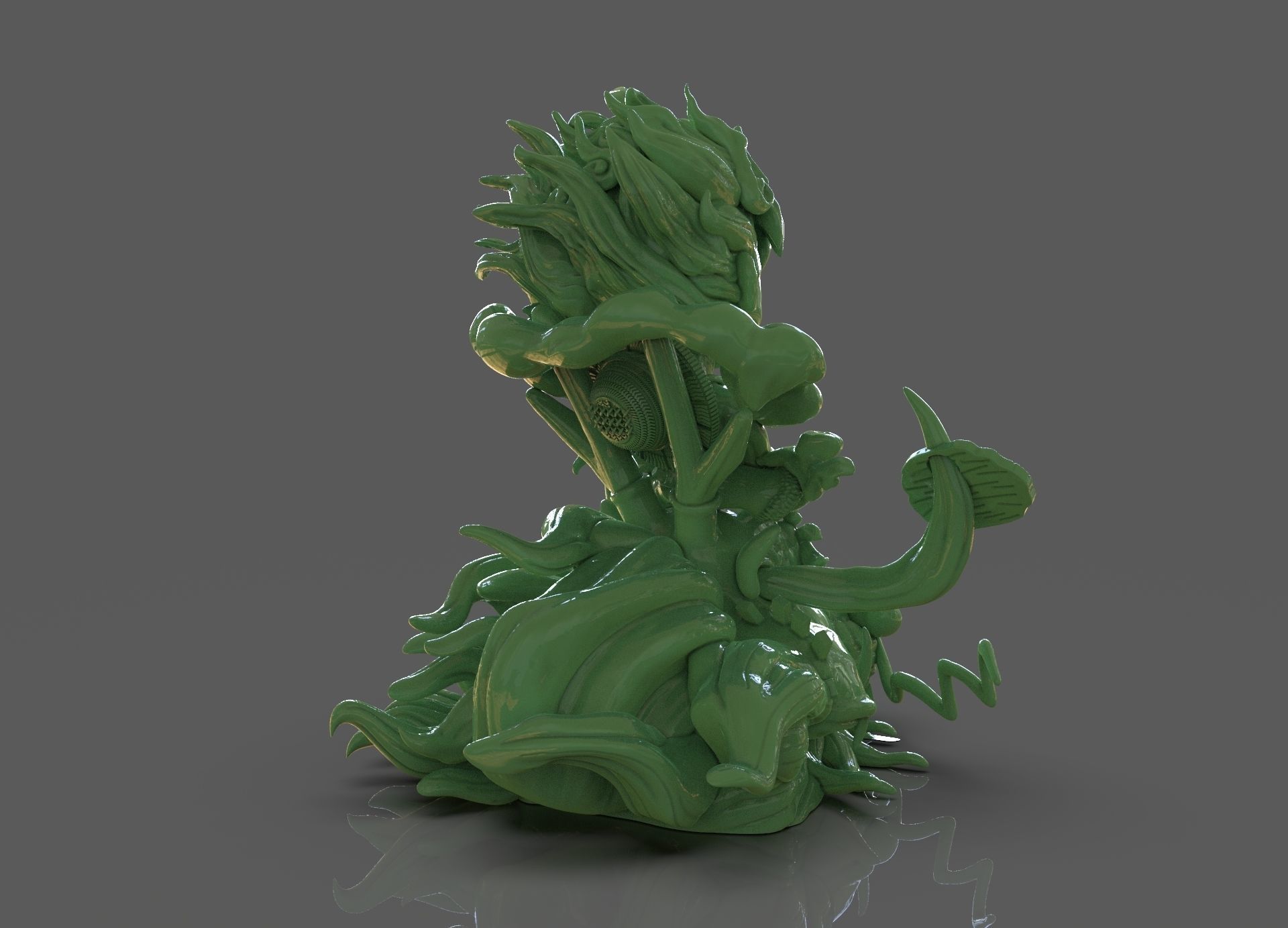 Chibi Luffy Nika 3D print model_6