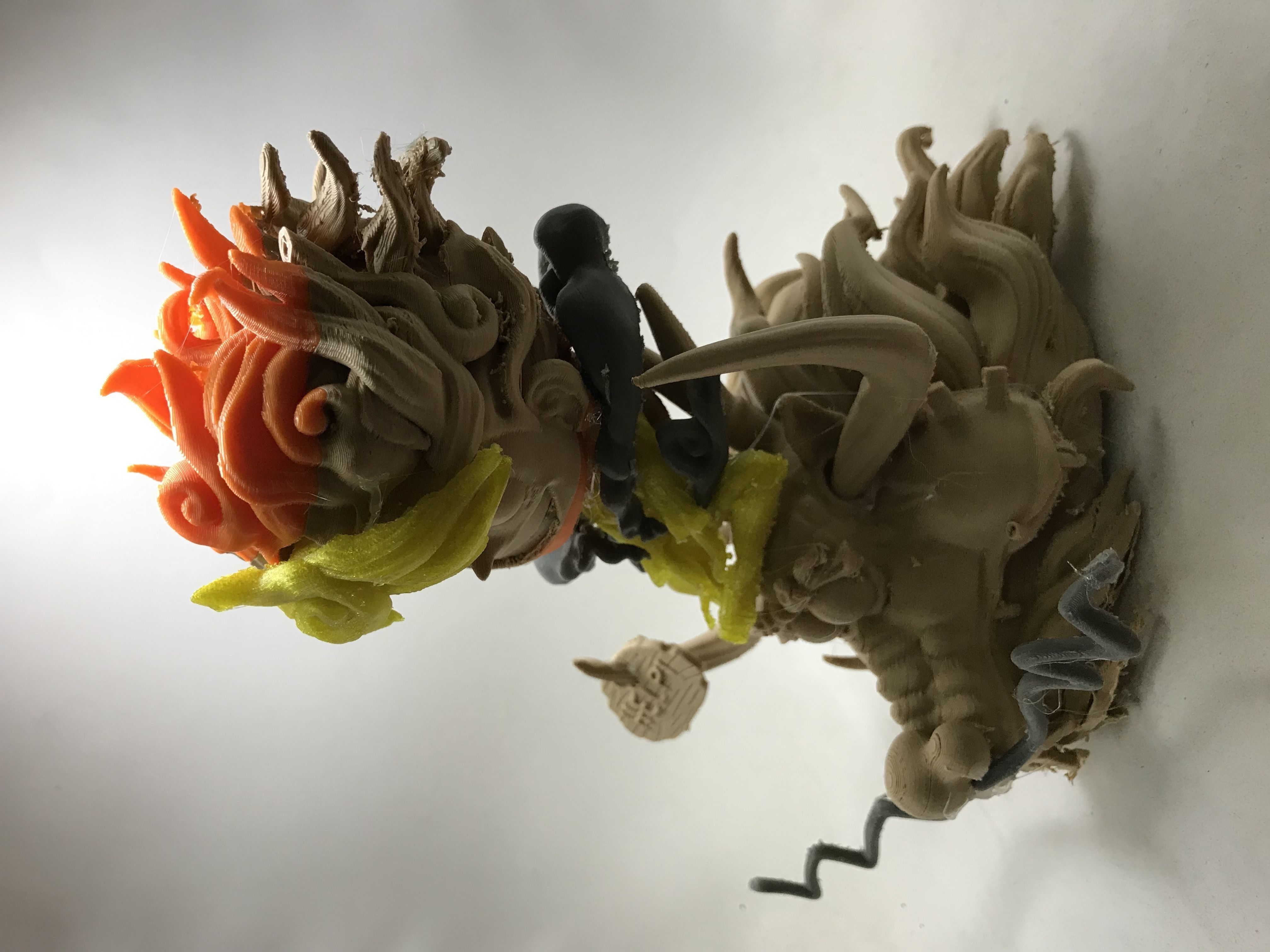 Chibi Luffy Nika 3D print model_50