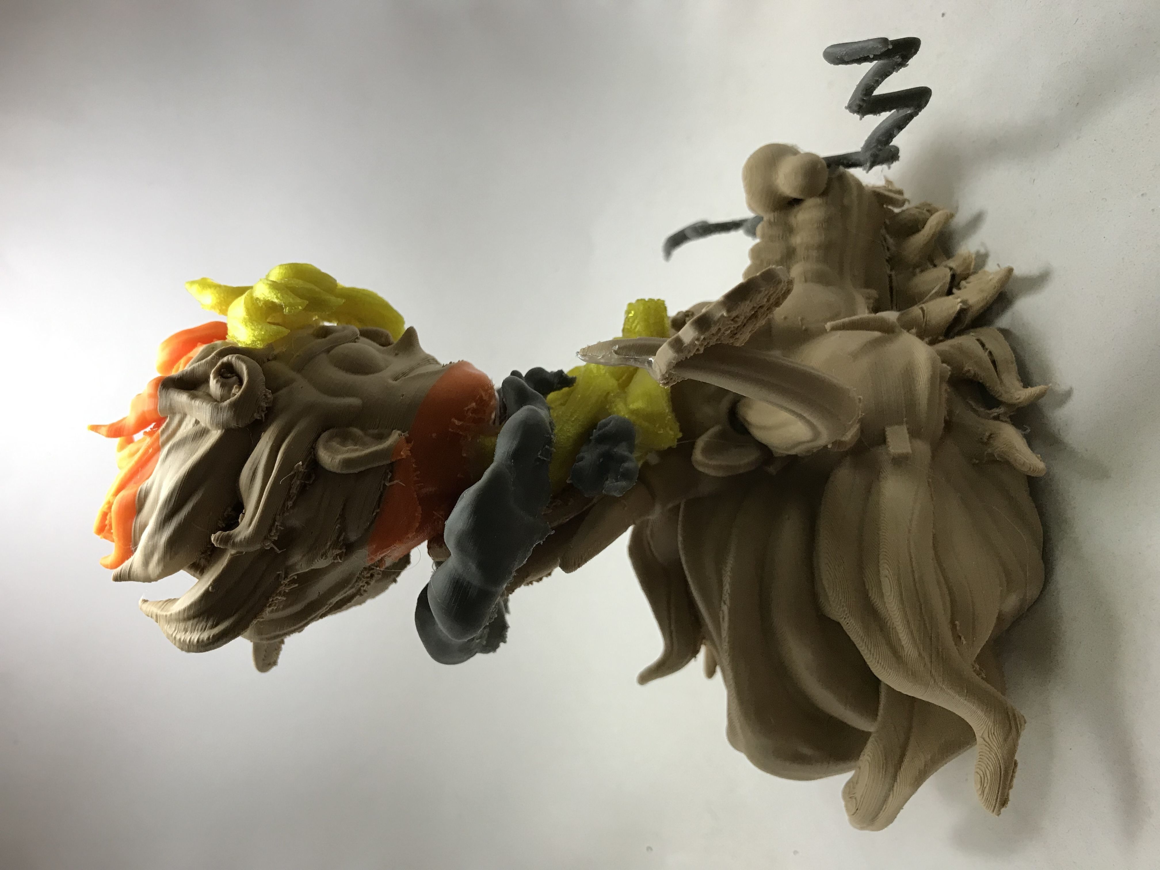 Chibi Luffy Nika 3D print model_45