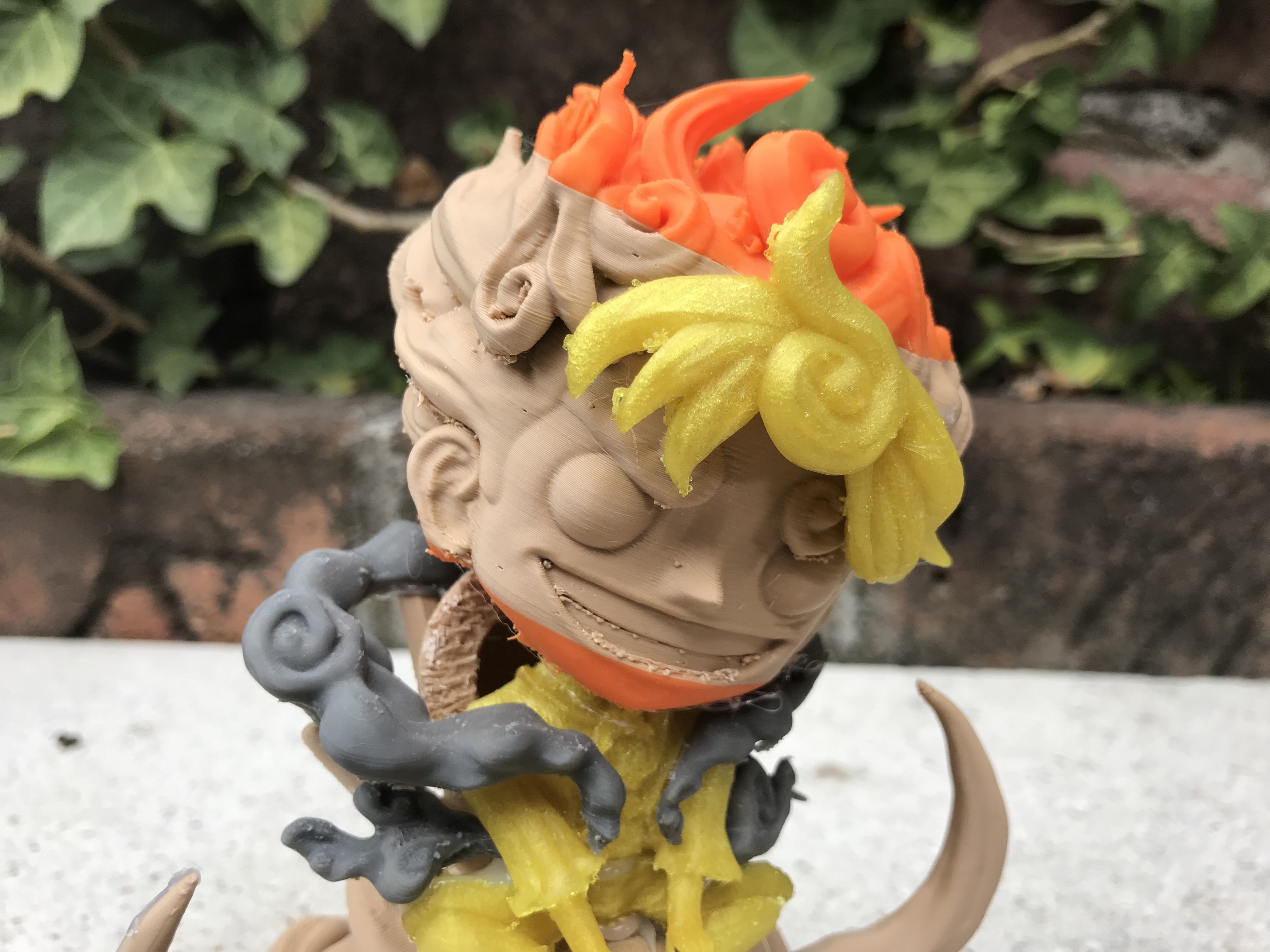 Chibi Luffy Nika 3D print model_59