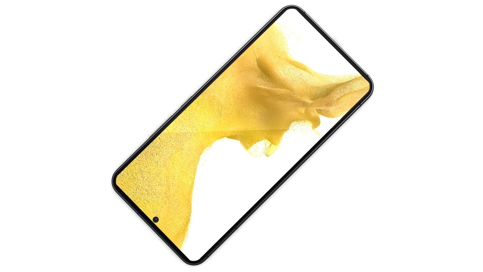 Samsung Galaxy S22 Plus 5G Phantom Black Low-poly 3D model_6