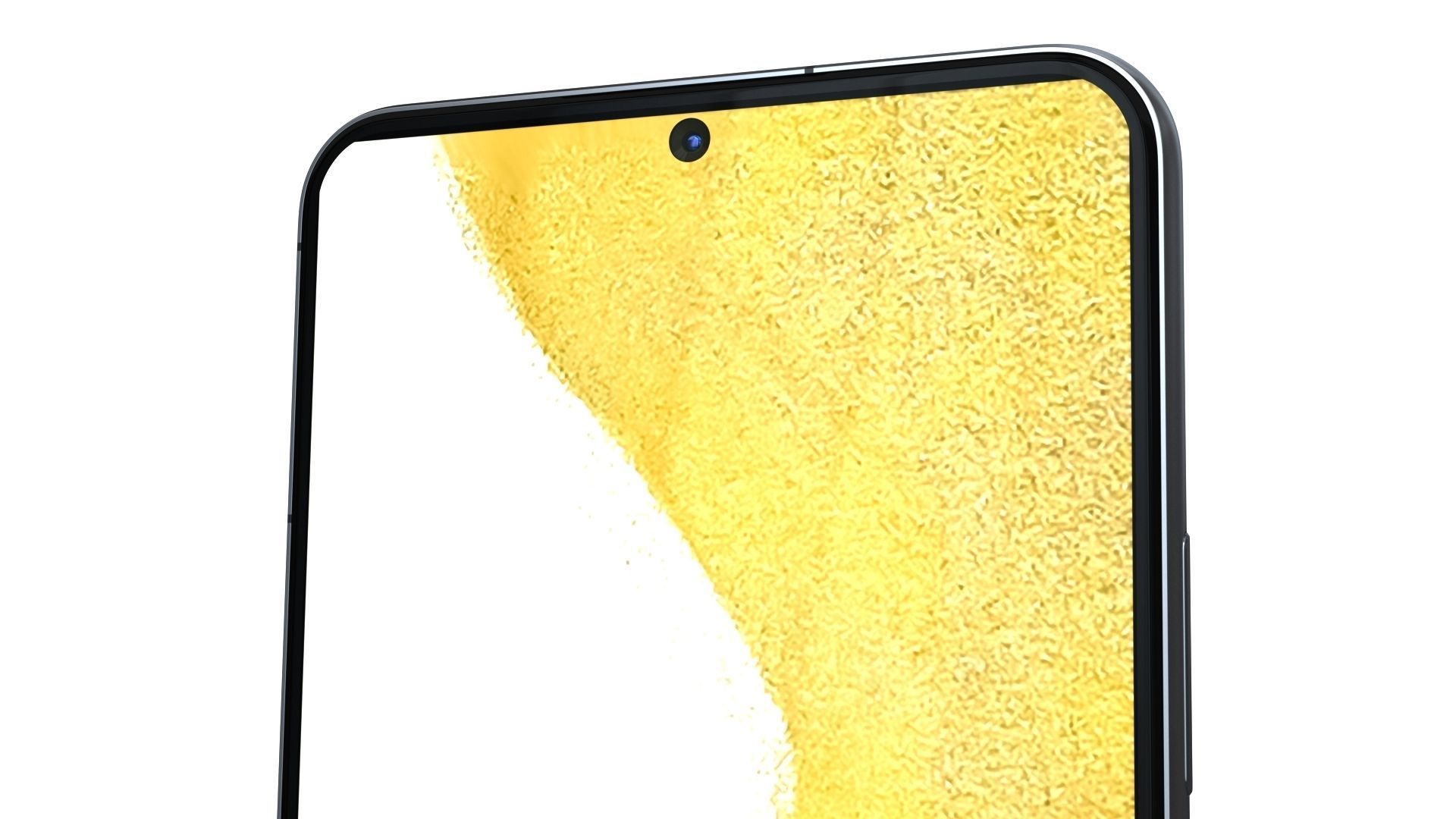 Samsung Galaxy S22 Plus 5G Phantom Black Low-poly 3D model_20