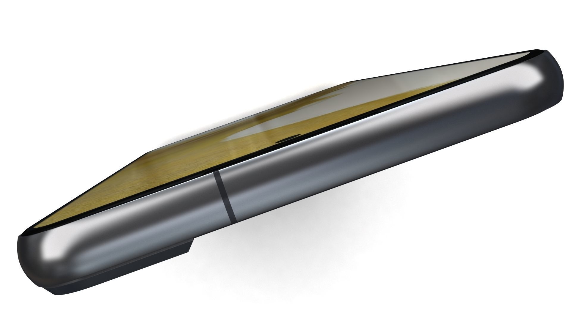 Samsung Galaxy S22 Plus 5G Phantom Black Low-poly 3D model_18