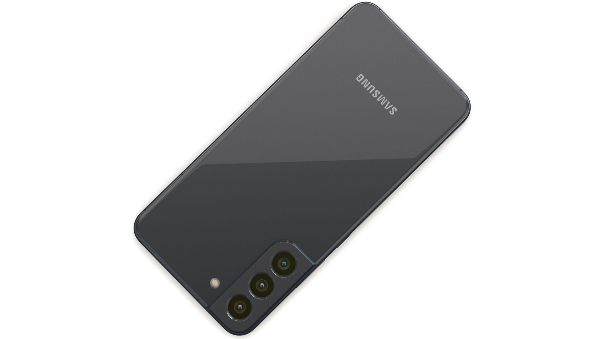 Samsung Galaxy S22 Plus 5G Phantom Black Low-poly 3D model_10