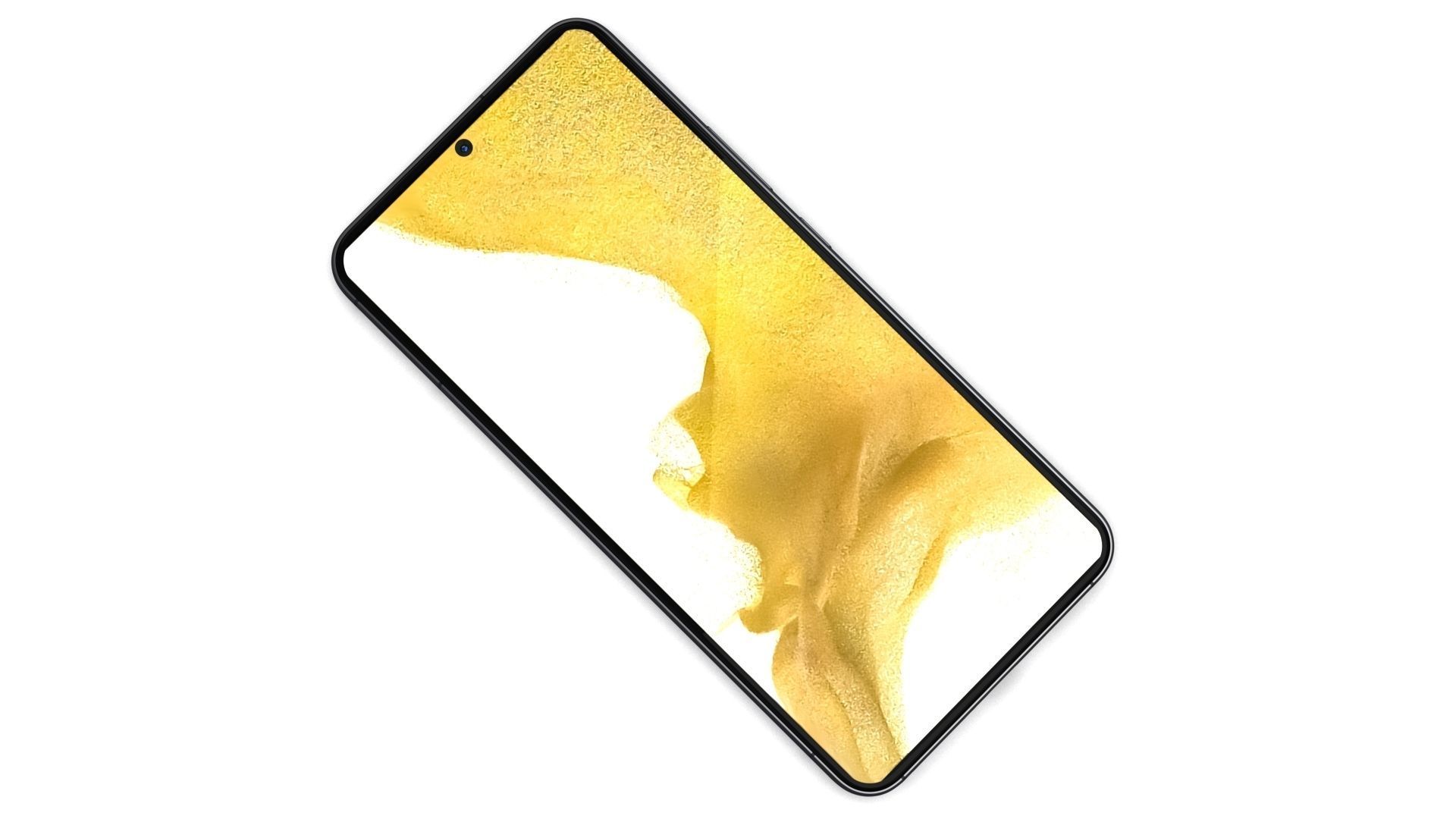 Samsung Galaxy S22 Plus 5G Phantom Black Low-poly 3D model_5