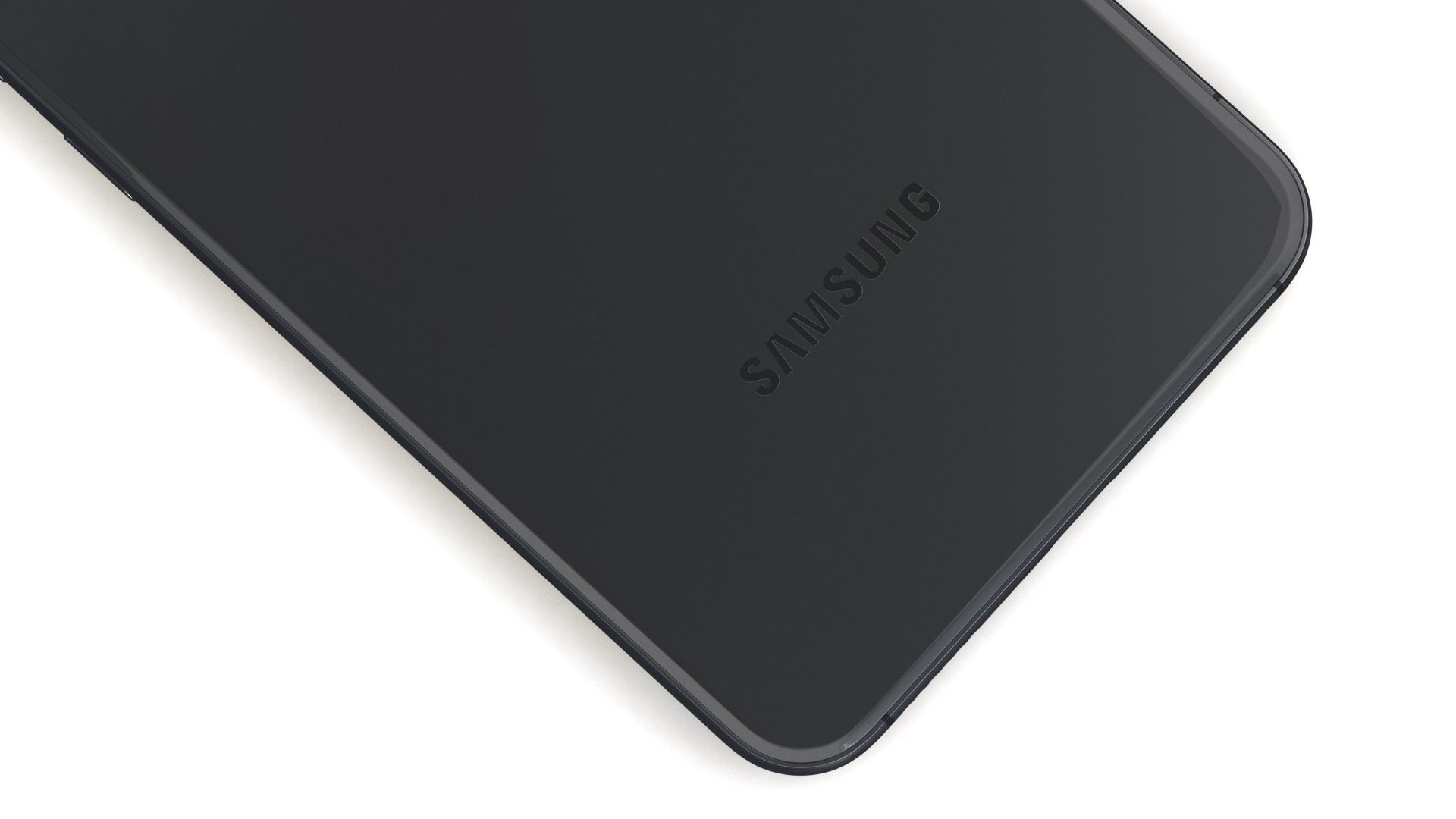 Samsung Galaxy S22 Plus 5G Phantom Black Low-poly 3D model_11