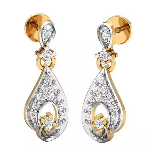 Solitaire Women Earring 