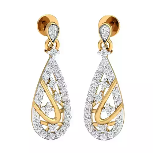 Solitaire Women Earring 