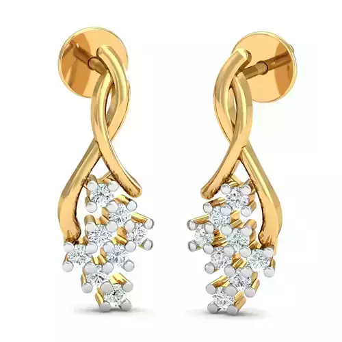 Solitaire Women Earring 