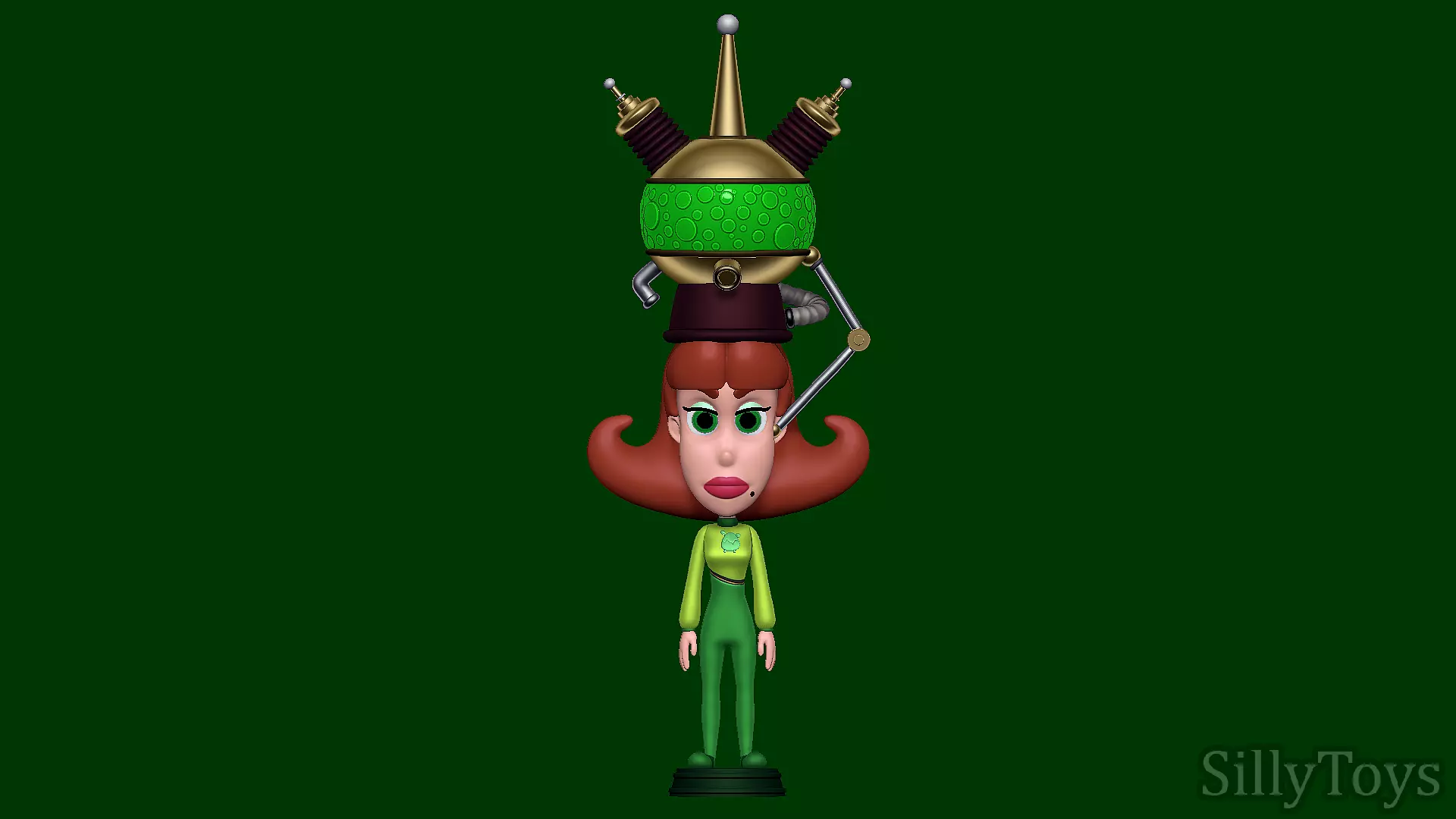 Judy Neutron - Jimmy Neutron 3D print model