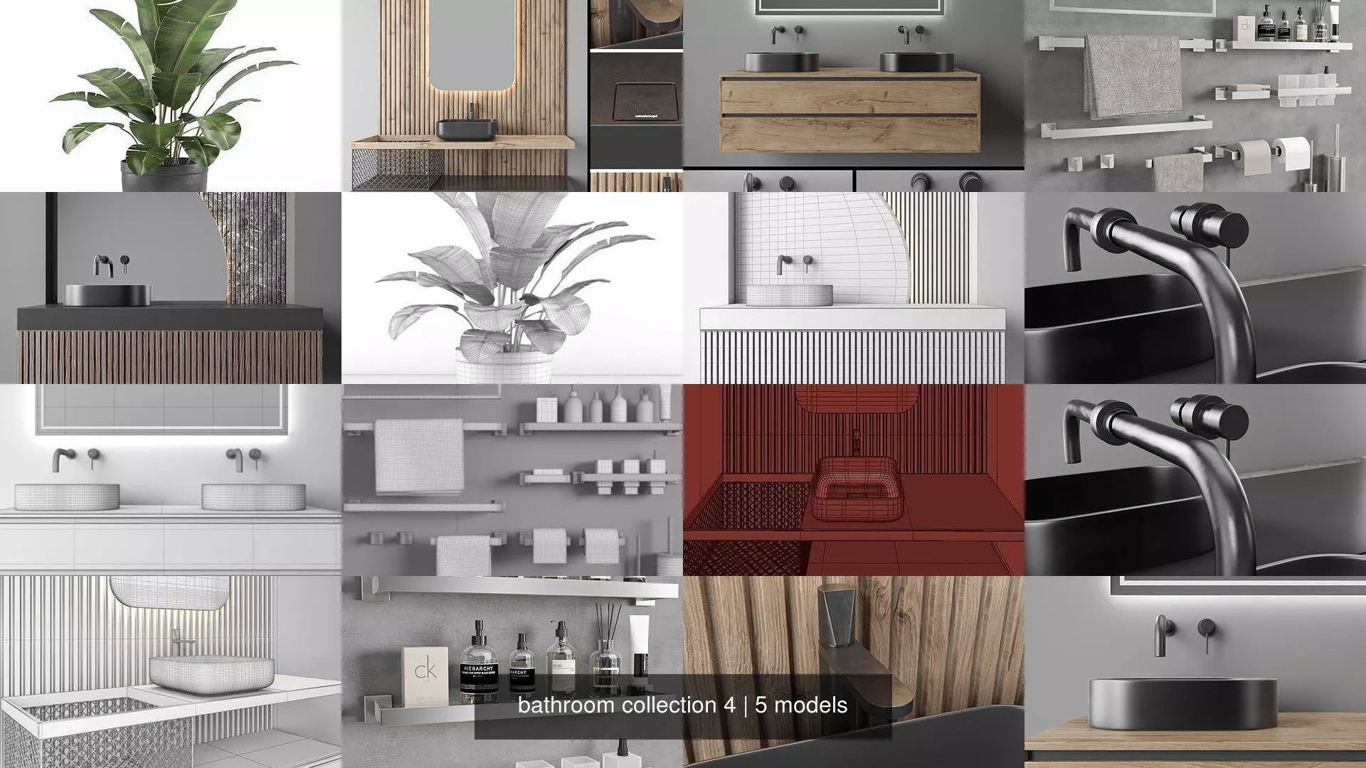 bathroom collection 4 banana plant in pot _0